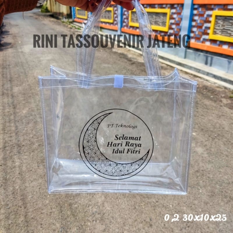 

godie bag lebaran-mika transparan-idul fitri-desain kekinian