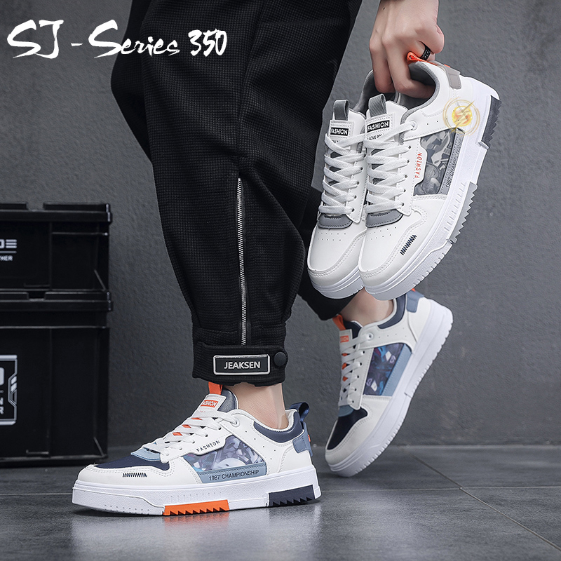 [OOS] Sepatu Sneakers Pria Keren Dipakai Casual Buat Nongkrong atau Kuliah Kualitas Import Premium -350