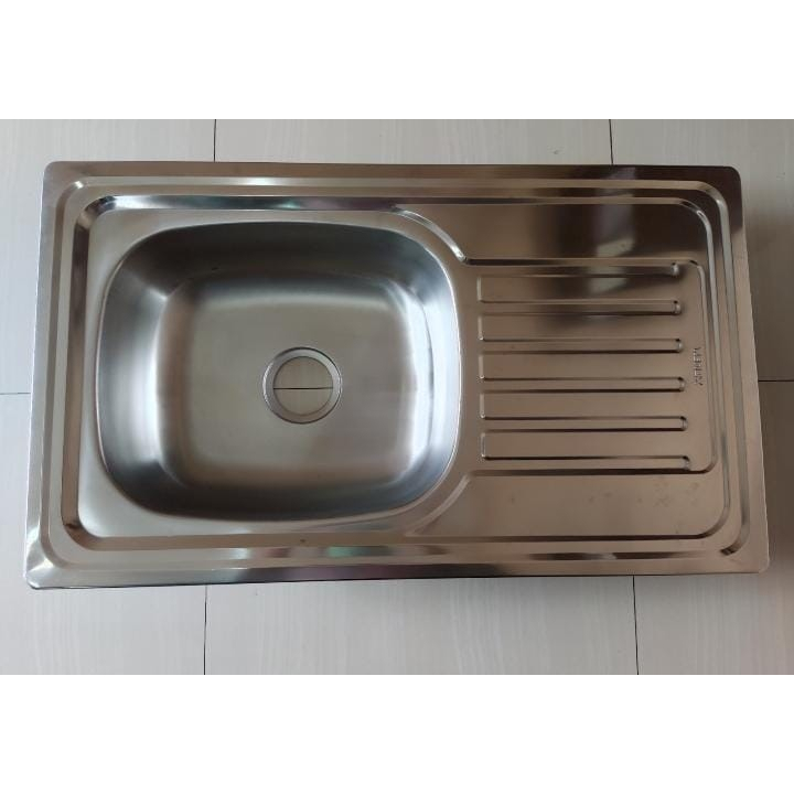 KITCHEN SINK RENOX  BAK CUCI PIRING STAINLESS 86x50 cm