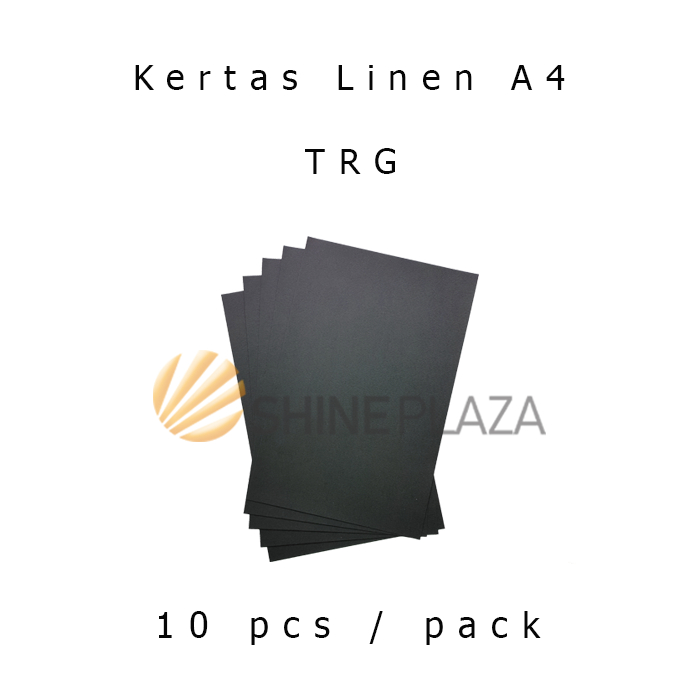 

Kertas Linen A4 Hitam Putih TRG - Linen Paper A4 180gr TRG