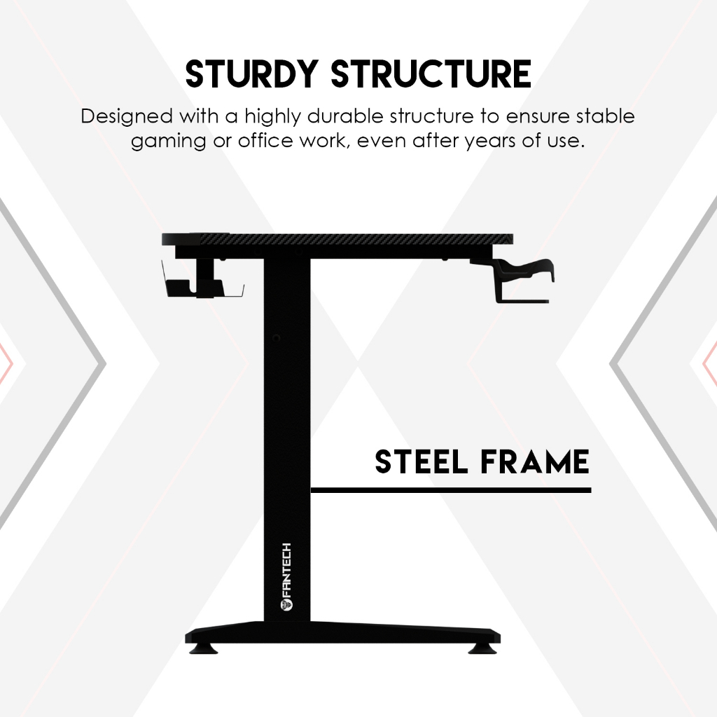 Fantech GD210 / GD-210 Tigris RGB Gaming Desk Premium Material