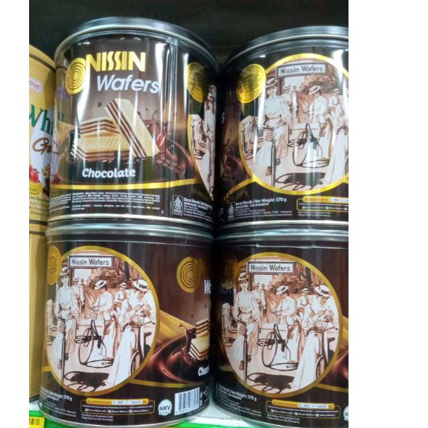 

Nissin wafers kaleng chocolate