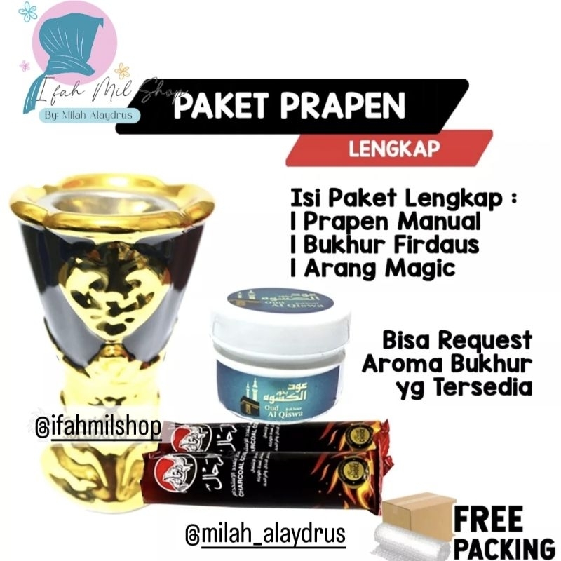 PAKET PRAPEN LENGKAP BUKHUR