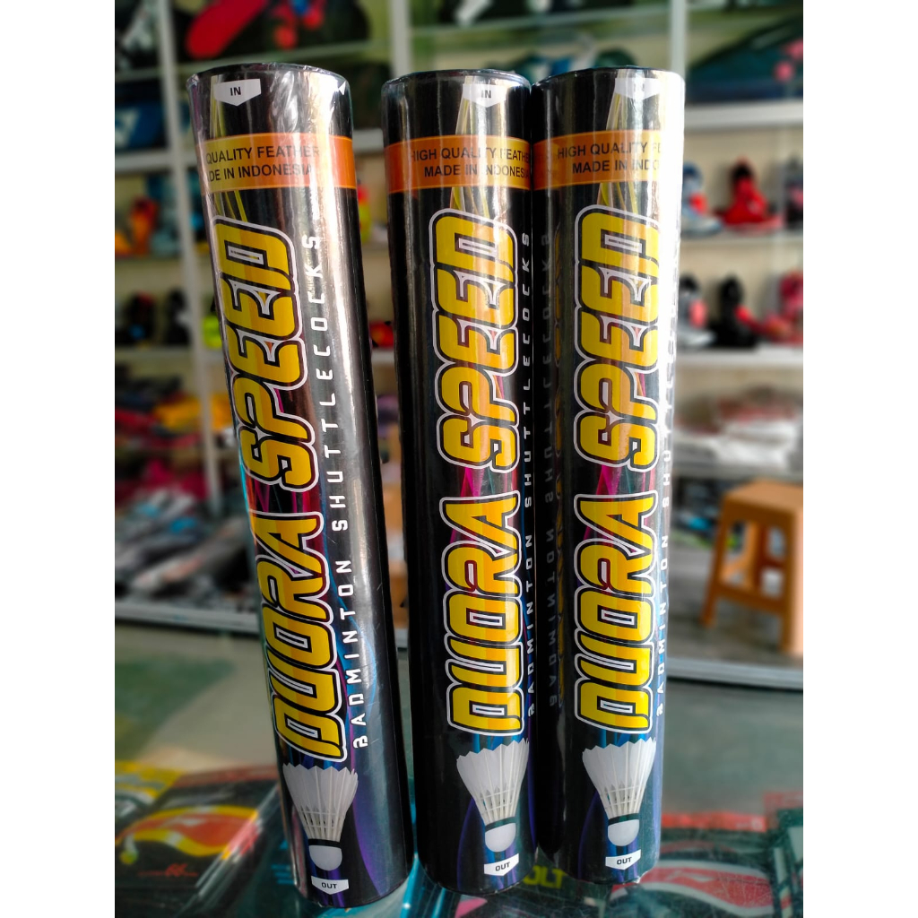 Shuttlecock Duora Speed Hitam Speed 78