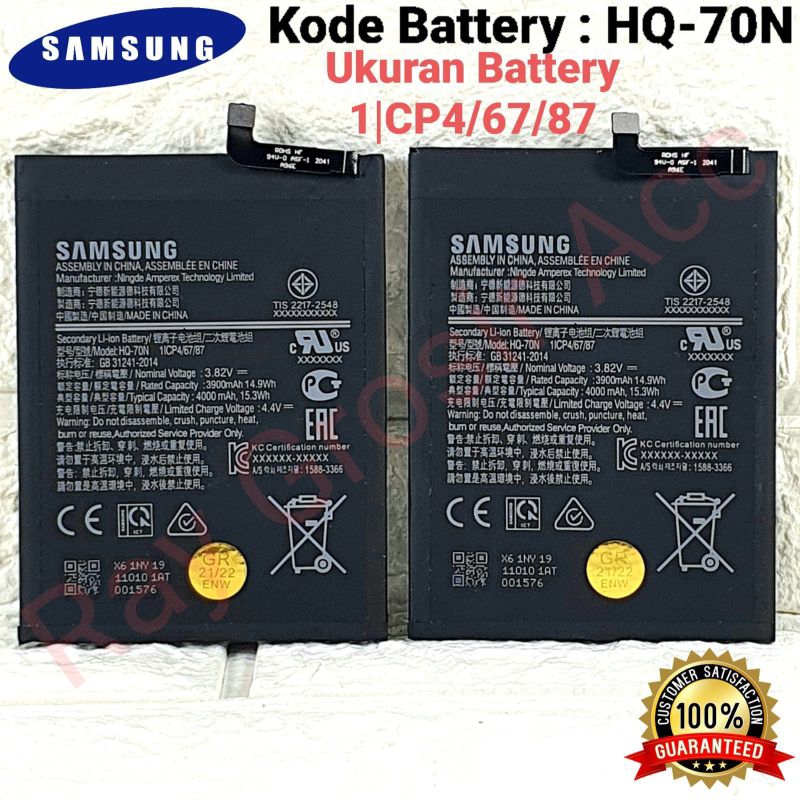 Baterai Original SAMSUNG Galaxy A11 A115 A115F  HQ-70N HQ70N