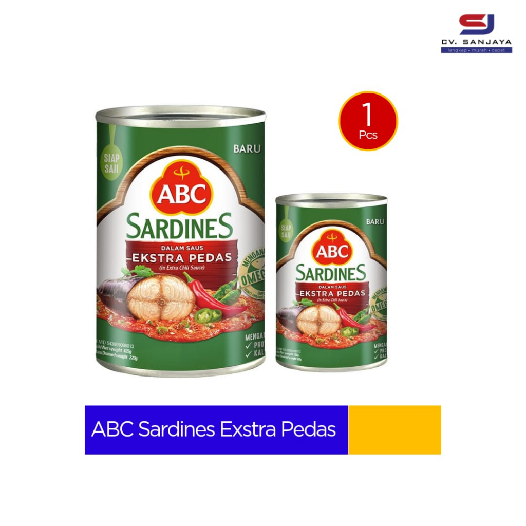 

ABC Sardines Extra Pedas