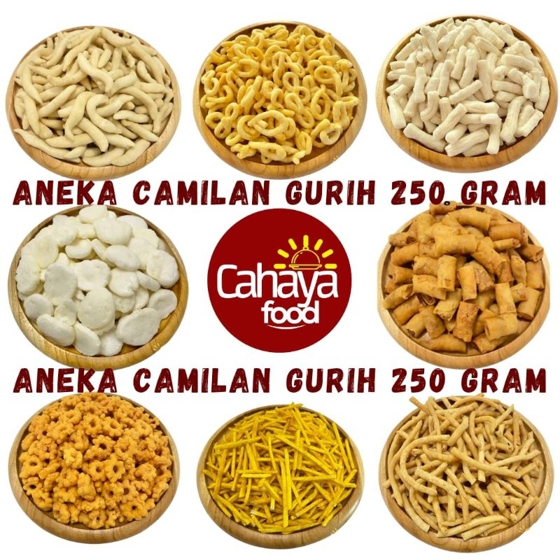 

[CAHAYAFOOD] 250gr Aneka Cemilan Gurih Snack Kiloan | Camilan