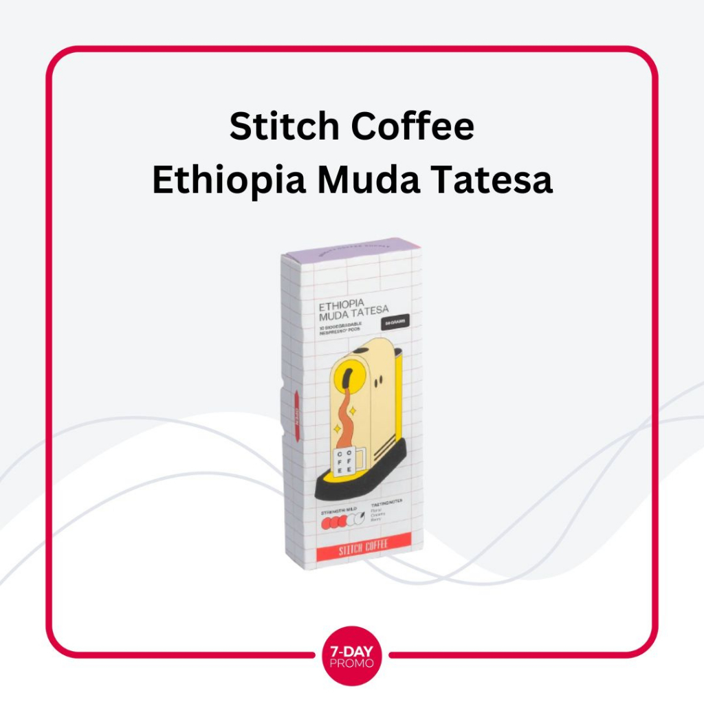 Nespresso Stitch Coffee Capsules Ethiopia Muda