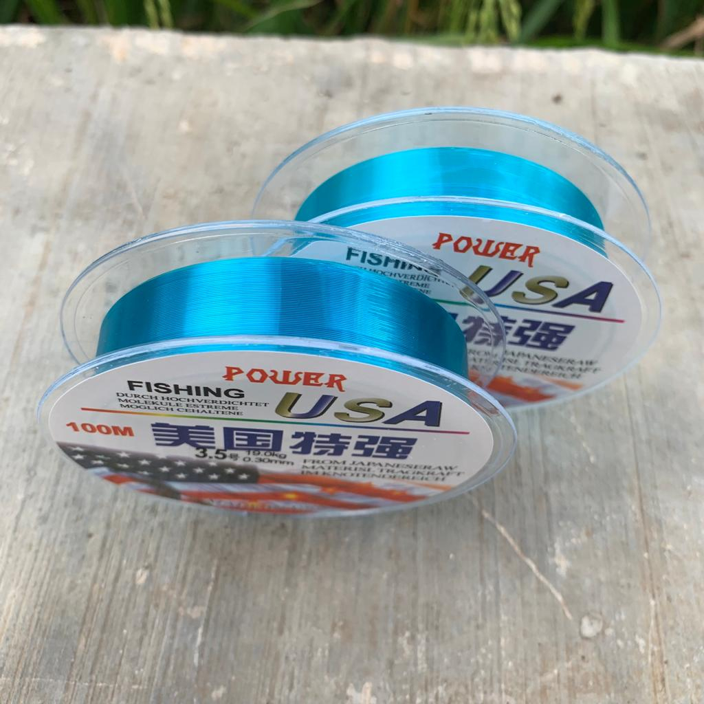 Senar Pancing USA Power 100M BLUE / Senar Pancing Murah