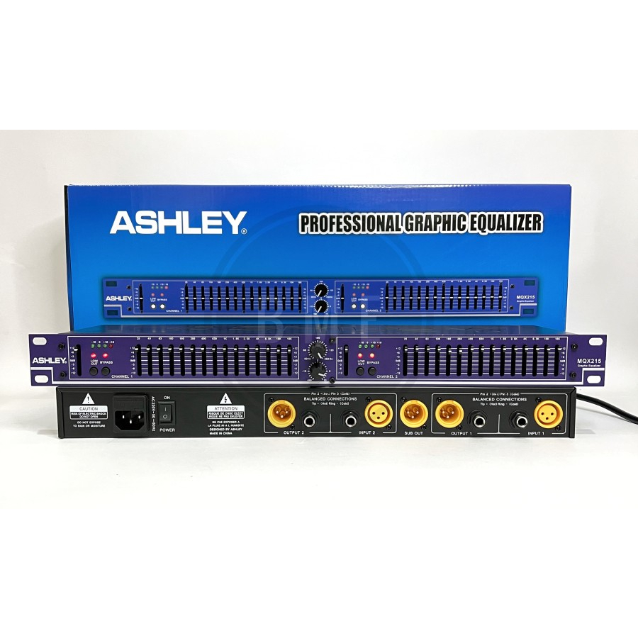 Ashley Equalizer MQX215 - Ashley MQX 215