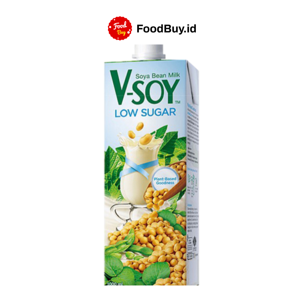 

V-Soy Susu Kedelai Low Fat Tanpa Gula For Barista 1 L