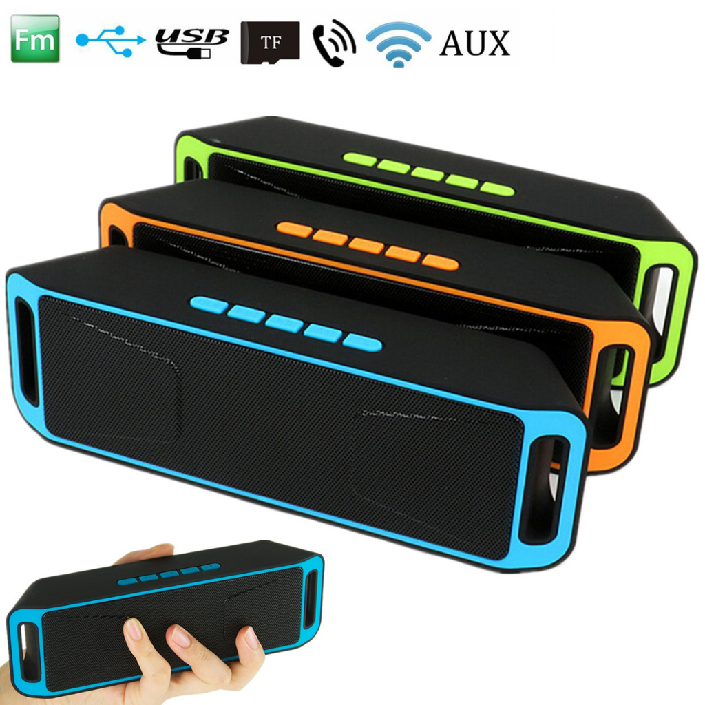 [ Speaker ] Speaker Bluetooth A2DP Mega Bass Stereo Wireless Speaker