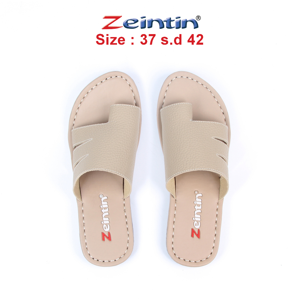 Zeintin - Sandal Wanita Sendal Wanita kulit Sintetis Papirut Jepit Jempol Sandal  Kasual Murah Zeintin KK