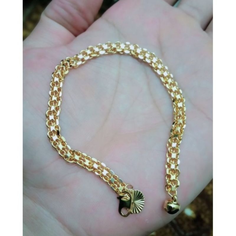 gelang emas 18k anti karat