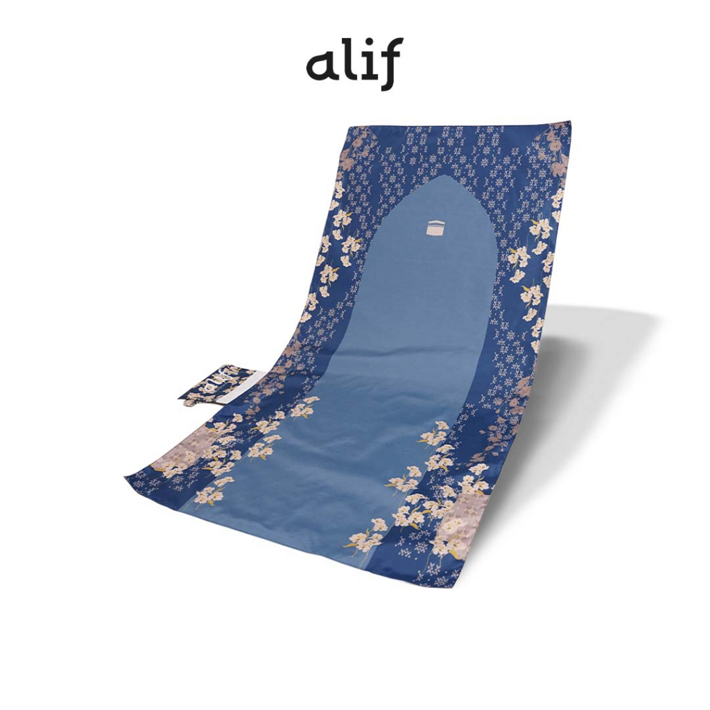 ALIF SAJADAH GENGGAM TRAVEL / SAKU / PORTABLE / WATERPROOF ( ALIF MODERN WEAR SJG-0194 )