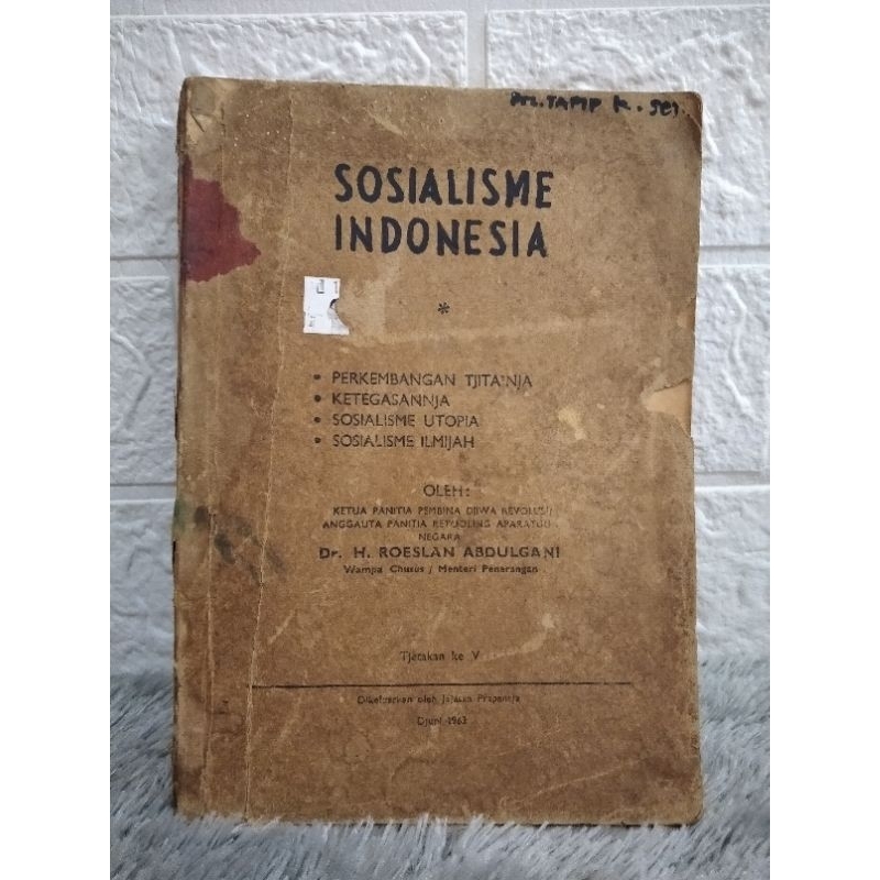 

BUKU LANGKA SOSIALISME INDONESIA