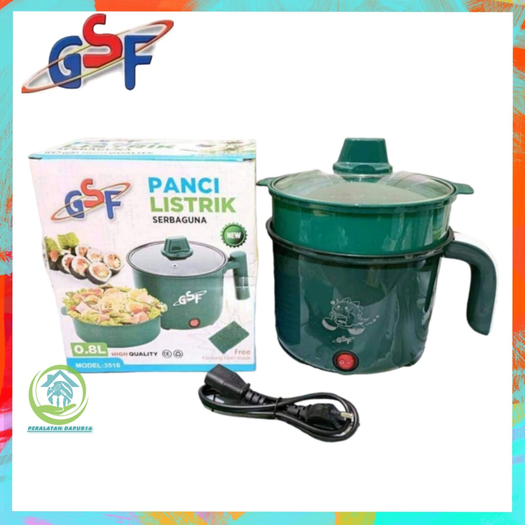 PANCI LISTRIK SERBAGUNA GSF G-3516 / PANCI LISTRIK MULTIFUNGSI 3 IN 1 MURAH
