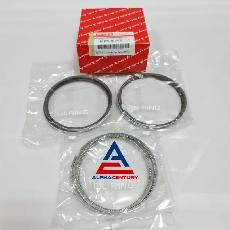 RING PISTON SET MITSUBISHI PS 125 PS125 CANTER  ORI GARANSI 1 BULAN