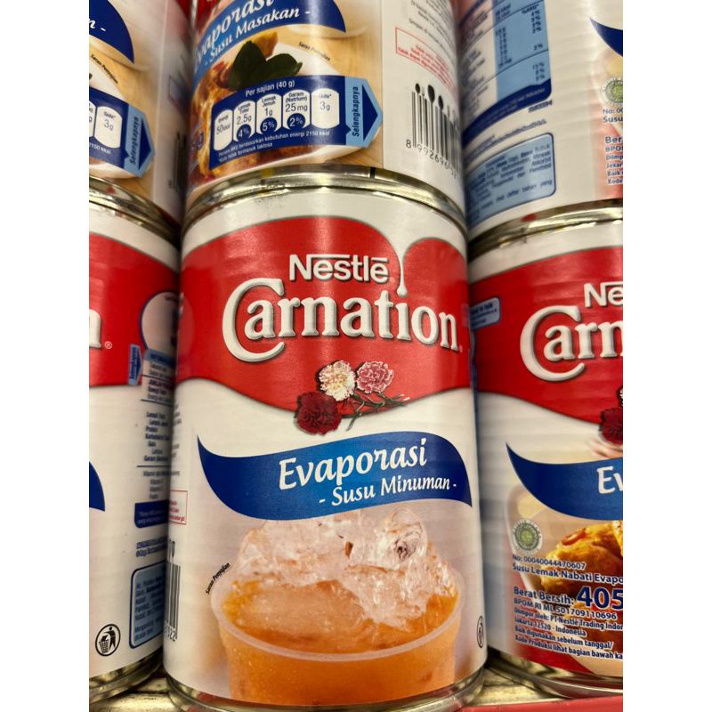 

Susu Carnation Evaporasi 405GR