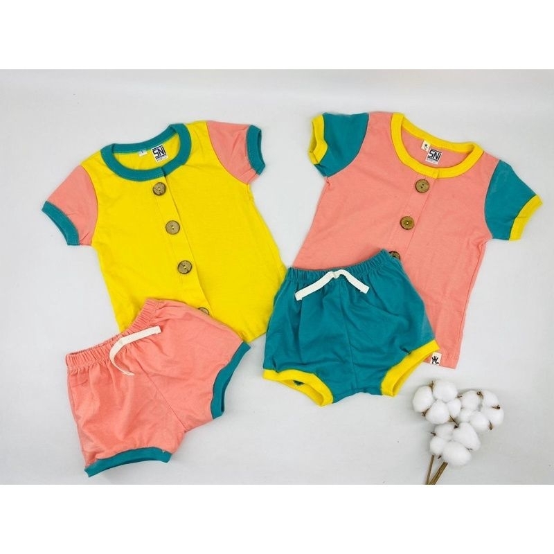 LOOPIE KIDS - BEBE SET - SETELAN BAJU ANAK - SETELAN BAJU BAYI - SET BAJU ANAK