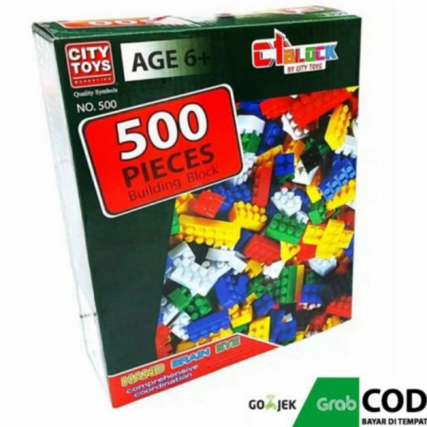 

Dijual Mainan Edukasi Kreatif Building Block 500 PCS Limited