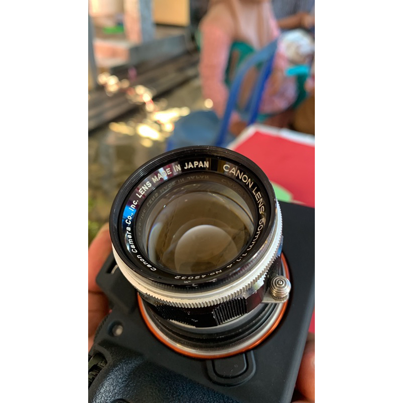 Lensa Canon LTM 50mm F1.4
