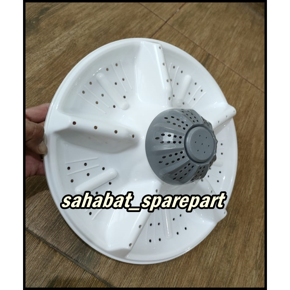 PULSATOR MESIN CUCI SHARP / P0LYTR0N DIAMETER 34 CM GIGI 10 ORIGINAL