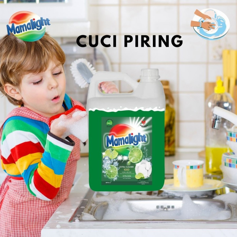 ✅ Sabun Cuci Piring 5 Liter Cupir Aroma Jeruk Nipis Dialight Mamalight 5L Kemasan Jrigen Free Ongkir