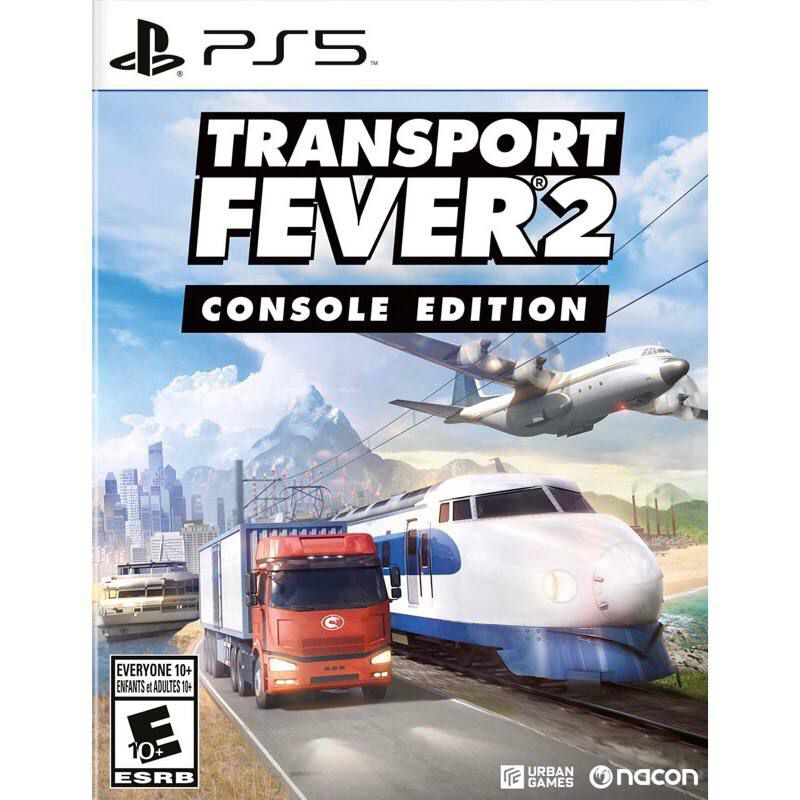 PS4 PS5 Transport Fever 2 Console Edition Full Game Digital Download PS4 &amp; PS5