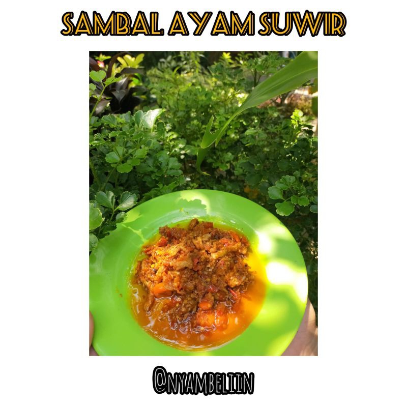 

Sambal Ayam Suwir 150 gram