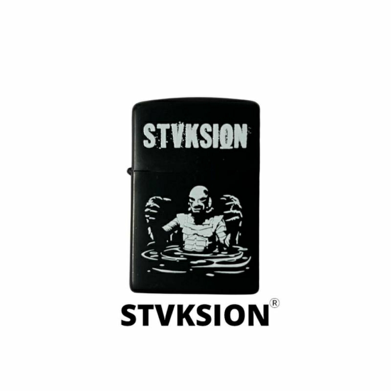 POCKET LIGHTER STVKSION GODZILLA /  KOREK API BAND / KOREK POLOS CUSTOM / KOREK API TITANIUM STAINLE