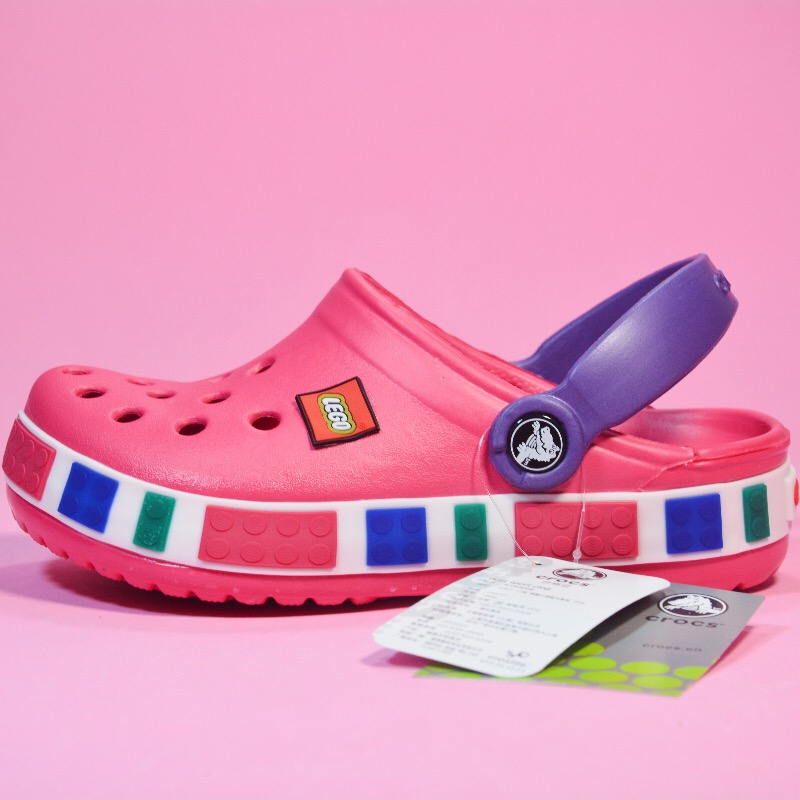 Crocs Anak Lego Kids Dan Junior Crocs  Sendal Karet Empuk Anti Air