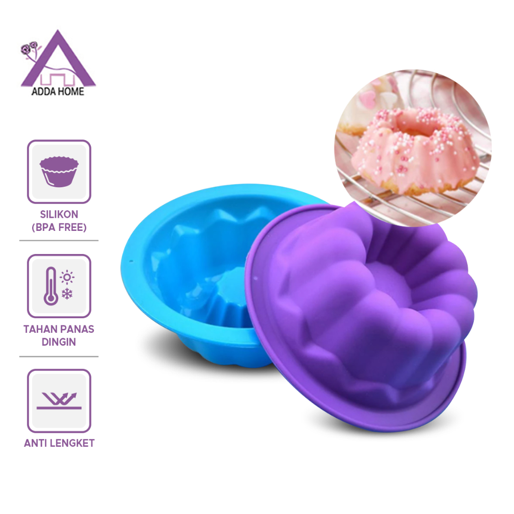 Cetakan Silikon Muffin Cupcake Puding Bento Hat Shape Cake Mould BPA Free