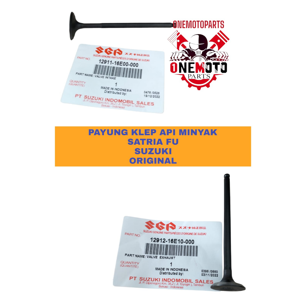 PAYUNG KLEP API MINYAK SATRIA FU SUZUKI ORIGINAL 12911-16E00-000 12912-16E10-000
