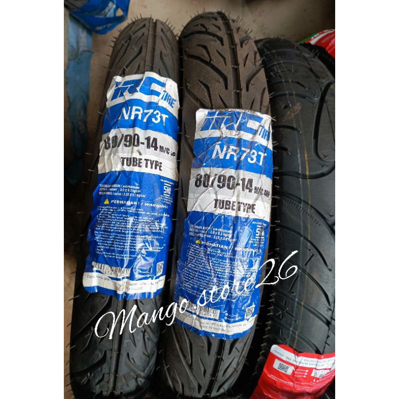 80/90-14 IRC NR73T Ban Luar Tubetype 80 90 14