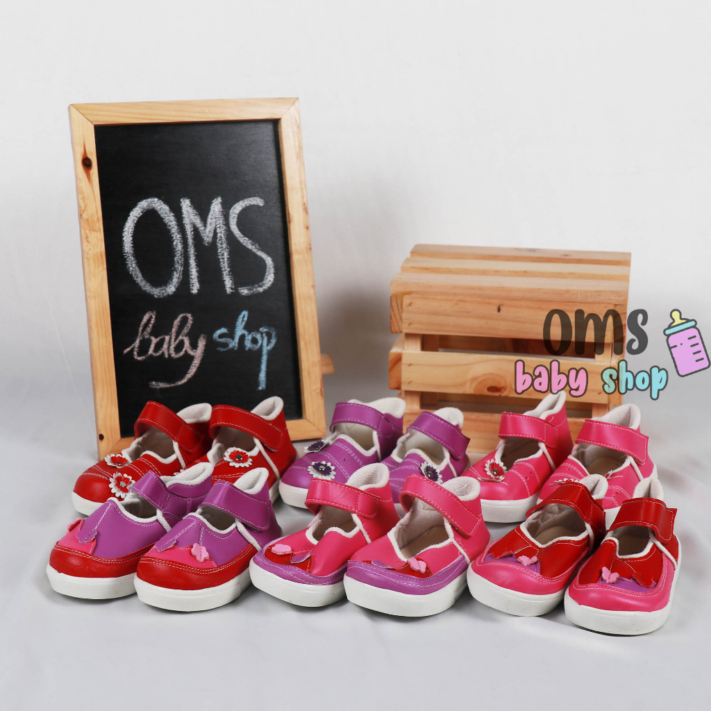 OMS Babyshop! Sepatu Bayi Anak / Baby shoes / Sepatu Prewalker / Sepatu Bayi Lucu / Sepatu Bayi Motif Bunga