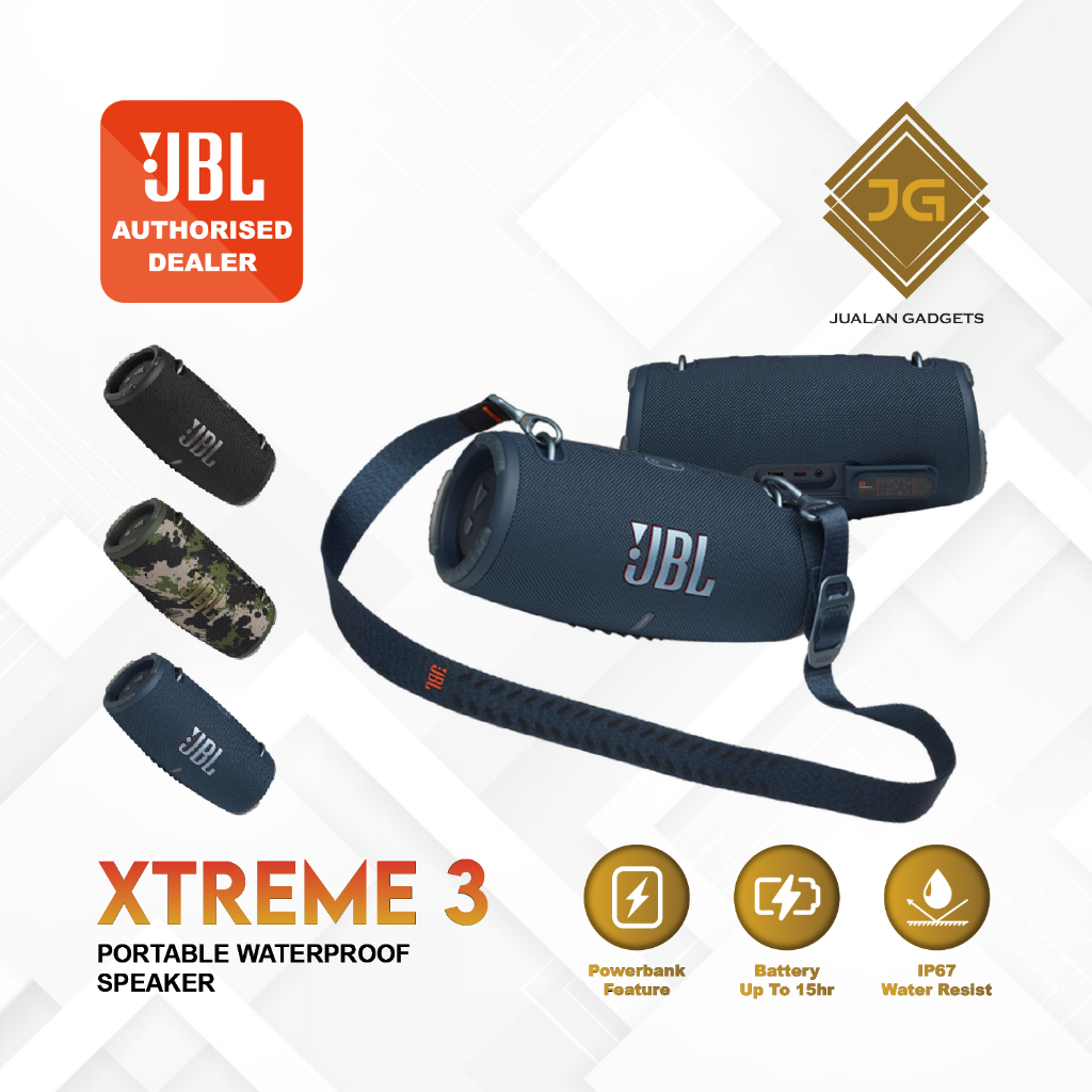 Speaker JBL Xtreme 3 Bluetooth Speaker - Garansi Resmi IMS