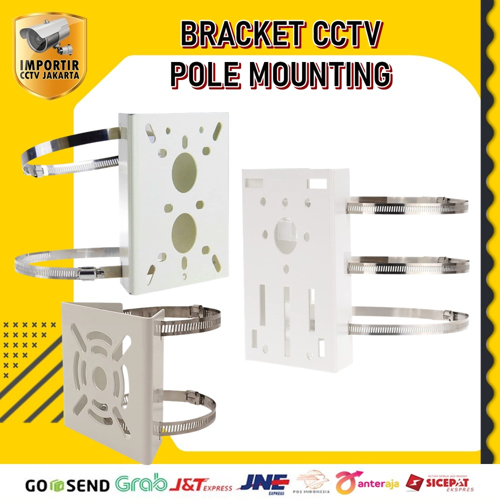 Bracket CCTV Pole Mounting / Bracket Tiang ICJ