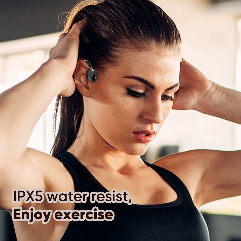 TWS Wireless Earphone K69  Finito Headset Bluetooth 5.0 Tahan Air Headset In-ear Stereo Elastis