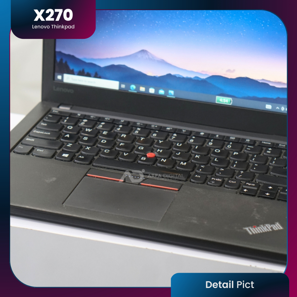 Laptop Lenovo Thinkpad X270 Core i7 Gen 6 Ram 8GB SSD 256GB Bergaransi