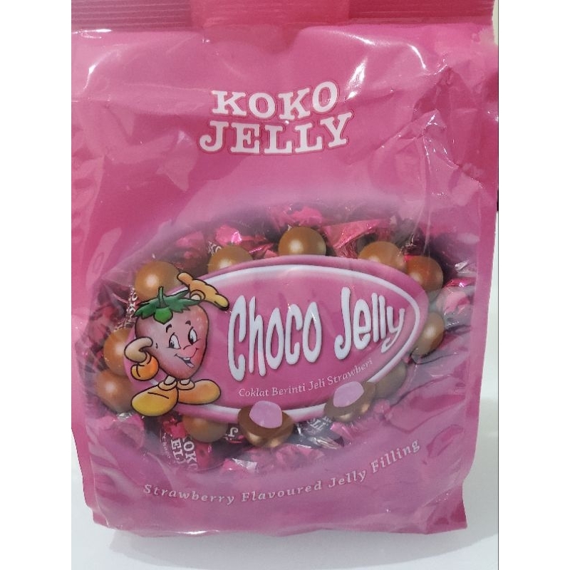 permen coklat malaysia cokelat candy koko jelly cocoaland 750 gram