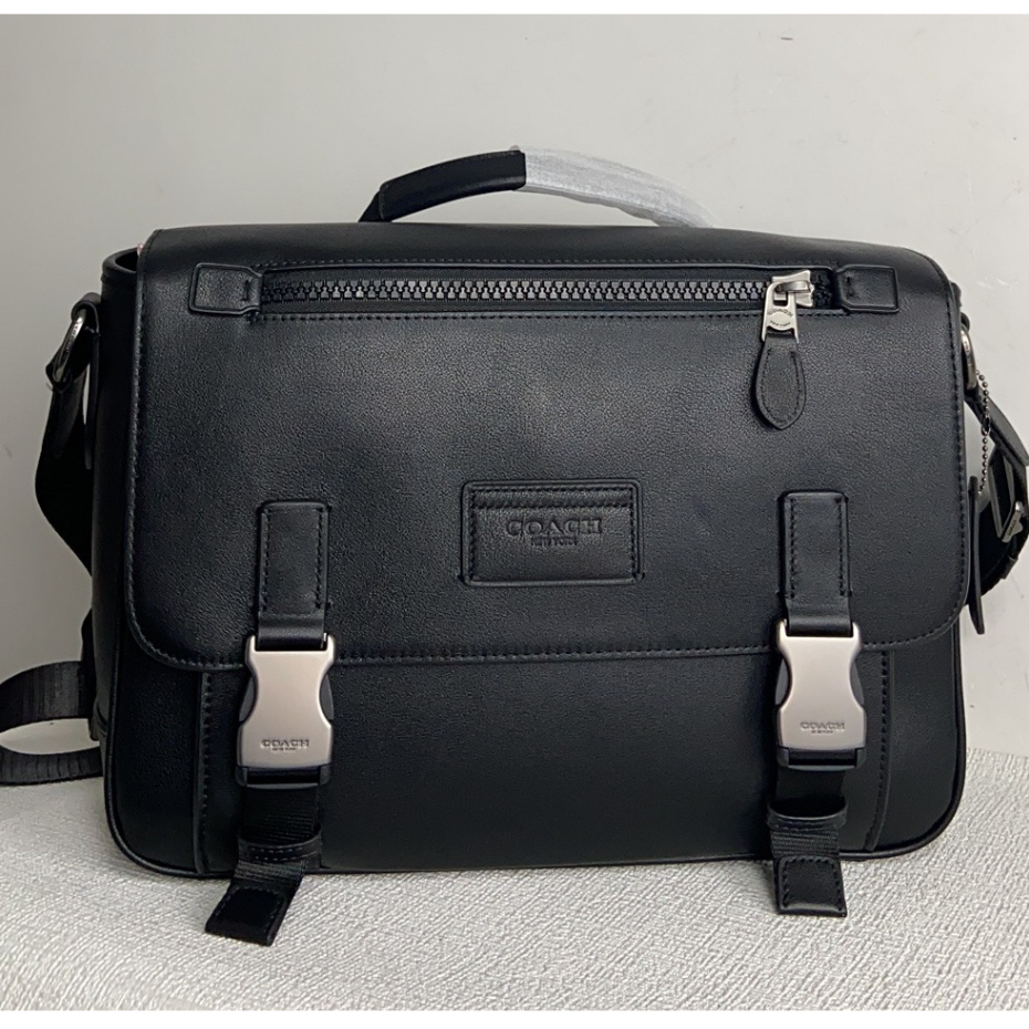 33cm  Coach c2713 4142  Men's New Track Messenger Bag Crossbody Bag Single Shoulder Bag Crossbody Bag   ycb  2713