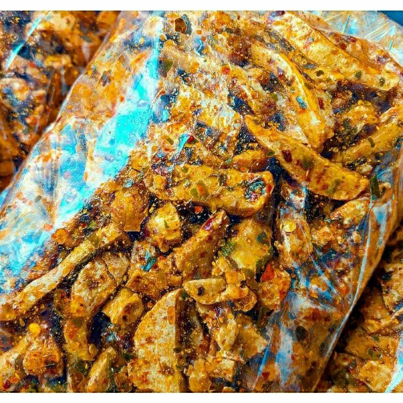 

Basreng viral sultan pedas daun jeruk isi 250gram