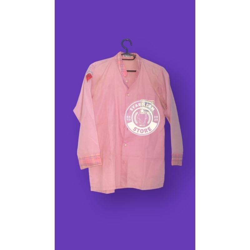 Preloved setelan seragam kotak SMP