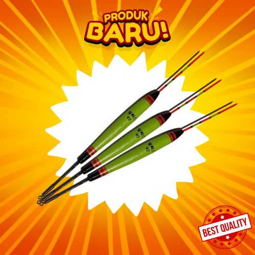 Pelampung Pancing Sensitif Anti Badai  Tabung 16 cm Pelampung Nila Pelampung Mas Kumbul Pancing Terl