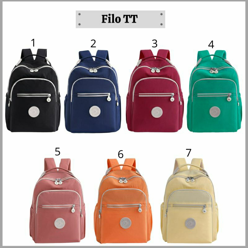 CYUTEBAGS TAS RANSEL WANITA ANAK YUESITE FILO MEDIUM BACKPACK IMPORT ANTI AIR