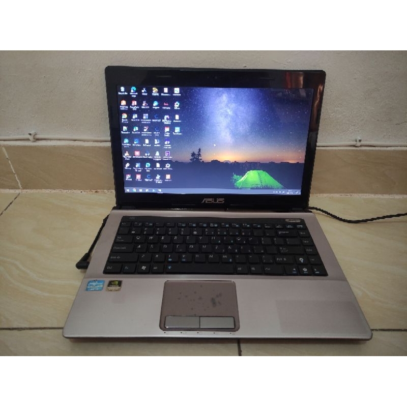 Laptop Asus A43S-K43SJ Intel Core i3-2330M NVIDIA GT520M Ram 4GB SSD 128 + (HDD / DVD)