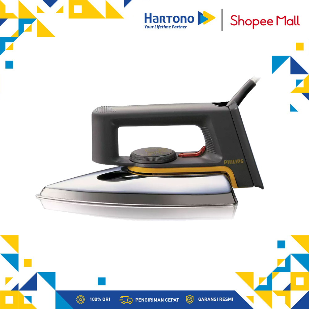 Philips Setrika Kering Flat Iron HD1172_B