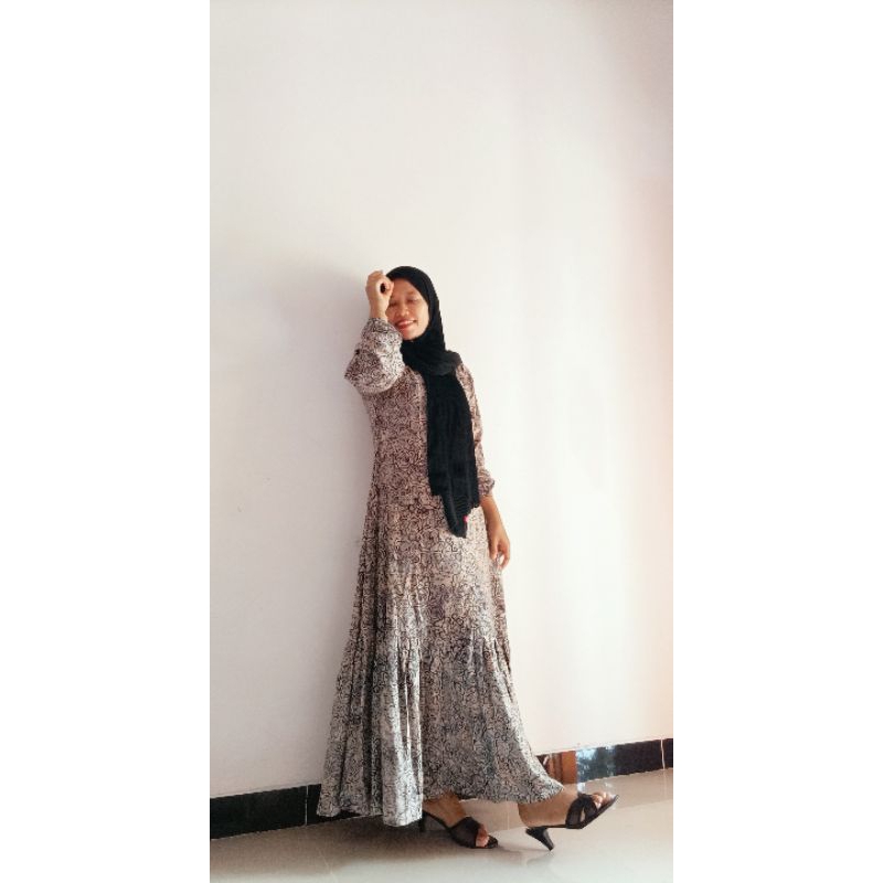 Ippo-Gamis rempel bawah batik smoke premium