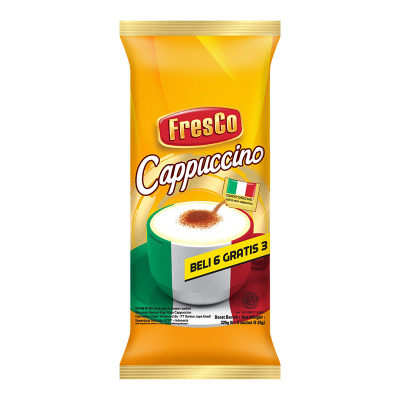 

FresCo Kopi Cappuccino 9 sachet 6+3 x 25 g